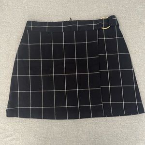 Forever21 checkered skirt